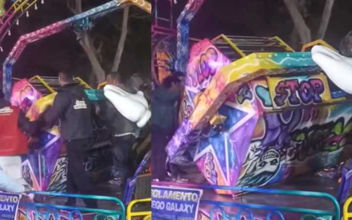 Juego mecánico falló y DIEZ NIÑOS RESULTARON HERIDOS, en Chosica (VIDEO)