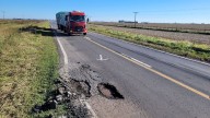 Las rutas nacionales que pasan por Santa Fe ya son trampas mortales por el estado de abandono