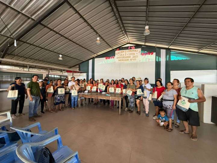 EMAPA San Martín capacitó a comerciantes de los mercados Nro 2 y 3 sobre VMA