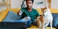 You really should stop watching TV at least 2 hours before bed time, spokesperson for American Academy of Sleep Medicine says