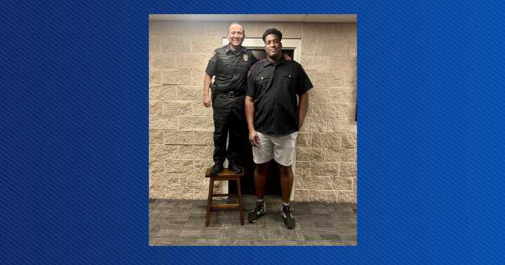 From the Hardwood to Handcuffs: 7-Foot-3 ex-Louisiana hoops player prepares to join Texas police department
