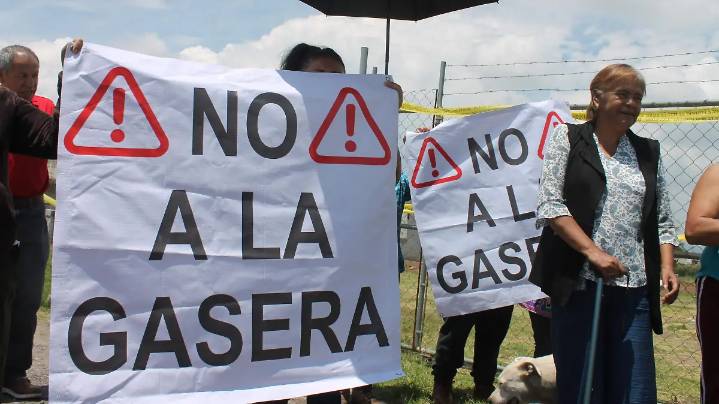 Suspenden vecinos la instalación de una gasera en Villa Alta, Tepetitla