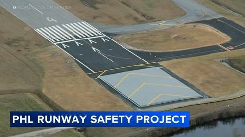 Philadelphia International Airport debuts Engineered Material Arresting System, runway cushion technology to stop runaway planes