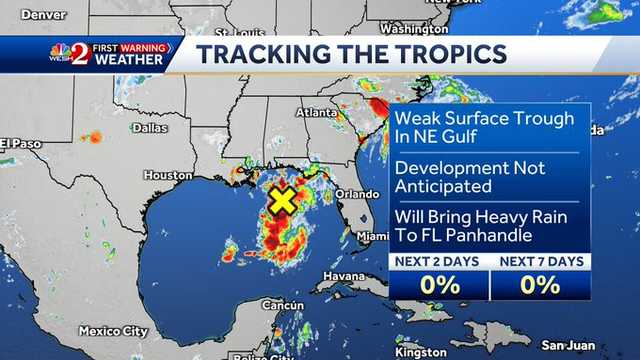 National Hurricane Center tags area of interest in Gulf