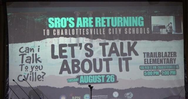 Meeting seeking community feedback on School Resource Officers