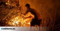 Las llamas siguen sin control en Ourense: aldeas cercadas y más confinamientos y desalojos con 42.000 hectáreas arrasadas