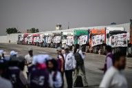 La paciencia y la ayuda humanitaria se agotan a las puertas de la Franja de Gaza