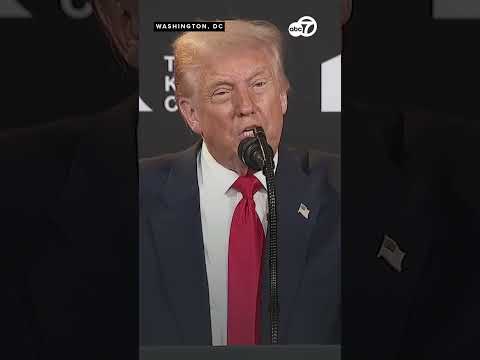 President Donald Trump responds to "dictator" comments at the Kennedy Center