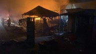 Incendio consume dos viviendas en la colonia Luis Echeverría; no hubo lesionados