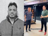 ¿Cariñoso o inapropiado? El polémico video del reencuentro de Julio César Chávez con su hijo que divide al internet