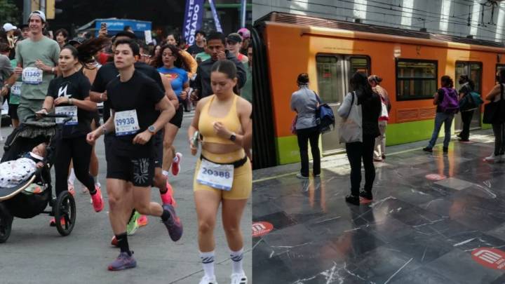 Metro anuncia horario especial por Maratón CDMX este domingo
