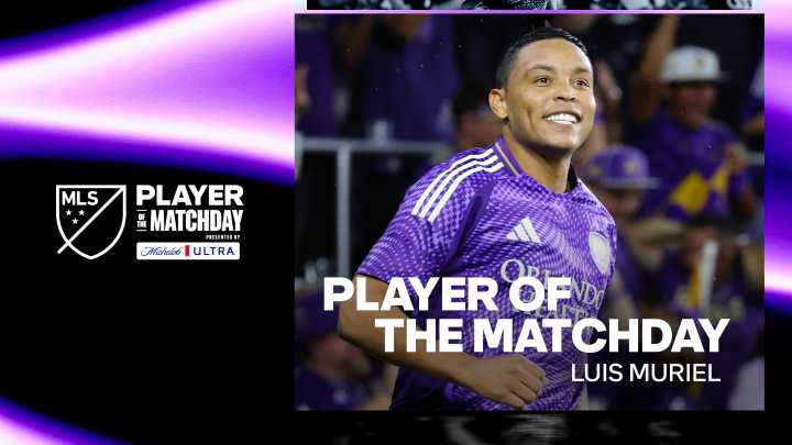 Orlando City: Luis Muriel named Player of the Matchday