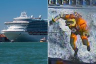 99-Year-Old Cruise Passenger Rescued by Helicopter: Video