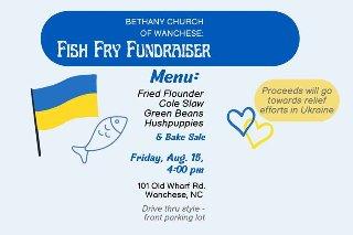 The Outer Banks Voice -   Bethany Church of Wanchese Fried Fish Fundraiser