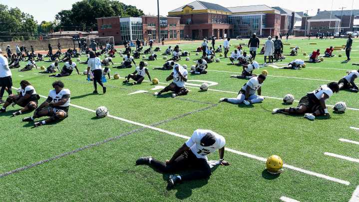 Special teams is the emphasis of Bama State's 10th preseason practice