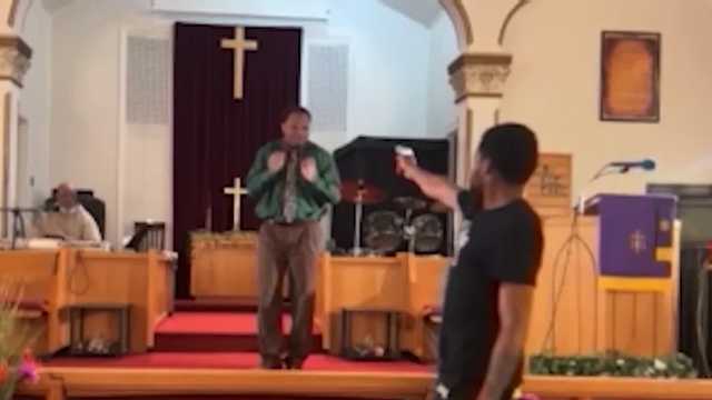 Man who pointed gun at pastor during service in North Braddock sentenced