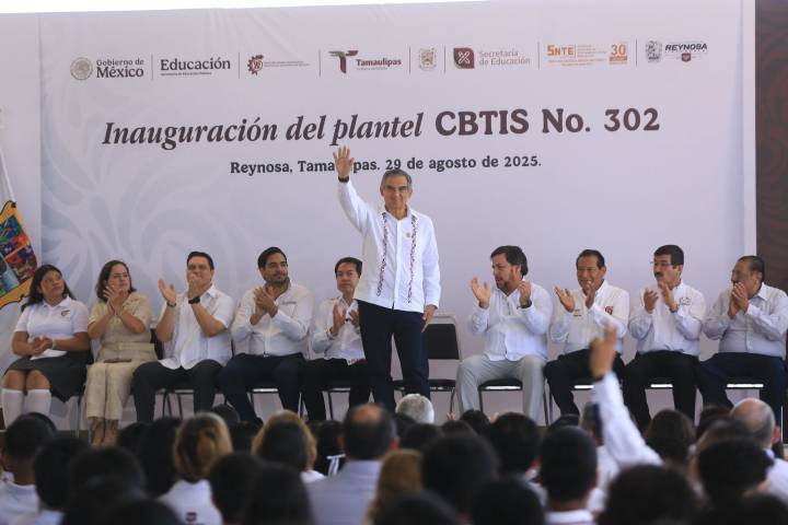 Apoyos sin precedentes en educación recibe Tamaulipas, destacan Américo Villarreal y Mario Delgado