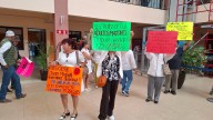 Pensionados y jubilados de Gobierno de Celaya, exigen no perder fondo de ahorro