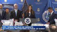 Department of Homeland Security Secretary Kristi Noem accuses Illinois leaders of being 'obstructionist' in Chicago area visit