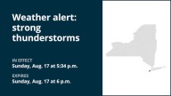 NYC weather: Pea-sized hail expected with thunderstorms to hit Staten Island Sunday – gusts up to 40 mph