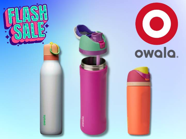 I can’t live without my Owala water bottle, and Target just put them on sale in 11 gorgeous colors