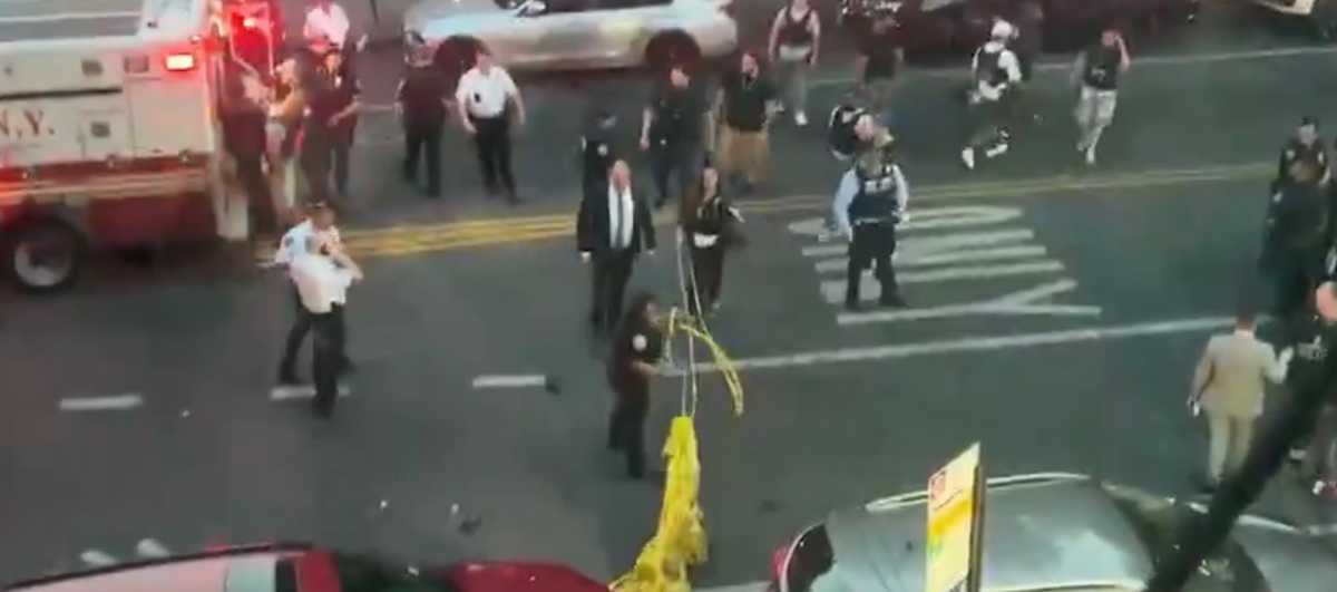 Brooklyn police shooting: Cops wound gunman who fired shots near apartment building