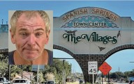 Homeless man caught in The Villages after trying to steal woman’s purse