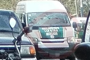 Altercado entre dos hombres sobre la vía Huejutla