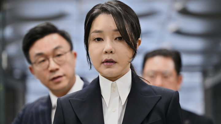 South Korean court orders arrest of wife of jailed ex