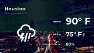 Houston: pronóstico del tiempo para este viernes 22 de agosto