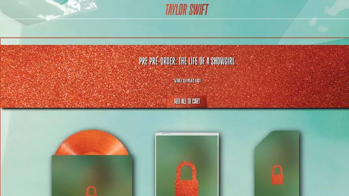 Taylor Swift lanza su nuevo disco: The Life of a Showgirl