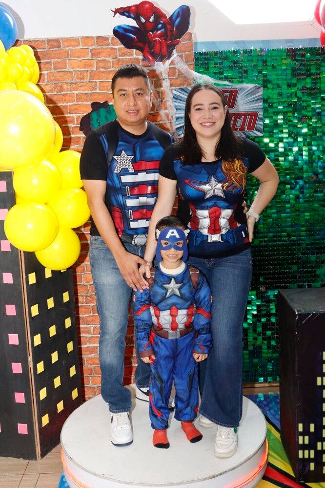 Festejó como “Capitán América”