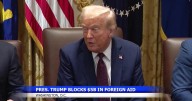 The Latest: Trump blocks $4.9 billion in foreign aid approved by Congress