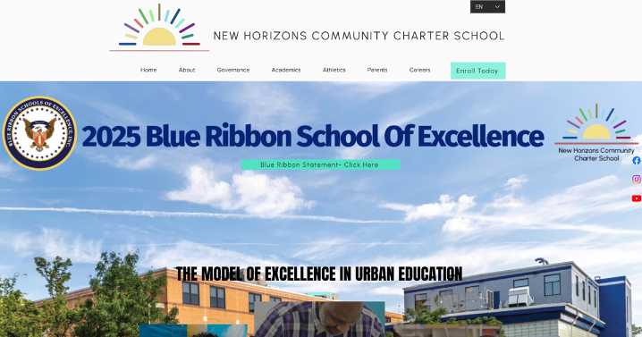 Newark Charter School Flaunts a Blue Ribbon