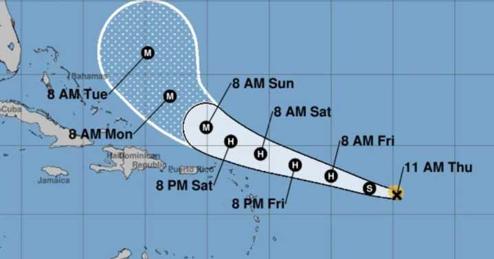 Gobierno se prepara para tormenta tropical Erin