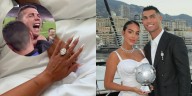 Cristiano Ronaldo le da lujoso anillo de compromiso a Georgina Rodríguez y mexicanos reaccionan con memes