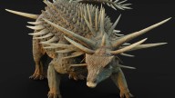 'Punk' dinosaur with metre-long neck spikes discovered to protect it from fearsome predators