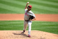Phillies' Aaron Nola allows six runs in 2 1/3 innings in his return from the injured list