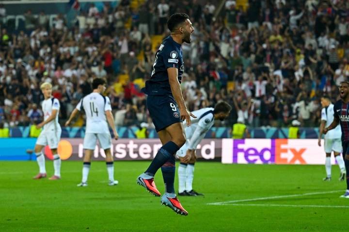 PSG se consagró campeón de la Supercopa de Europa
