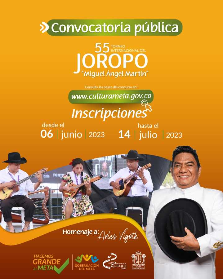 Abierta la convocatoria pública del 55° Torneo Internacional del Joropo