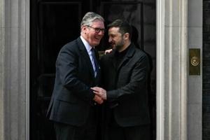 UK PM hosts Zelensky in London on eve of US