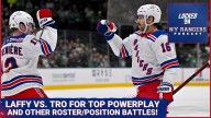 SHOWDOWN: Rangers Power Play BATTLE Heats Up | Will Lafreniere or Trocheck CLAIM Top Unit Spot?