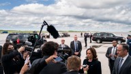 Trump ends Harris' Secret Service detail : NPR