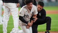 White Sox's Miguel Vargas (wrist) exits after 1st grand slam