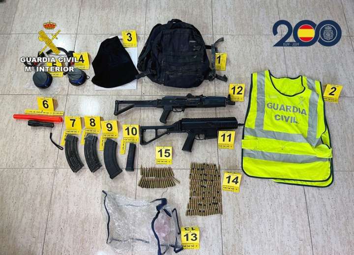 Desmantelado un grupo criminal dedicado a ‘vuelcos’ de droga