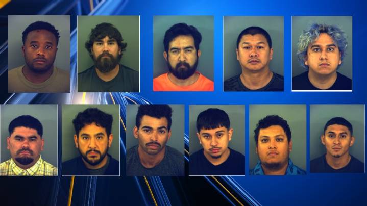 11 arrested in sting targeting solicitation of prostitutes