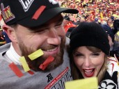 Congrats to Taylor Swift and Travis Kelce on the coming merger of their brands