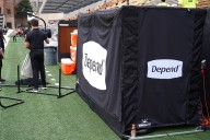 Prime spot: Colorado places sideline bathroom for Deion Sanders, sponsored by Depend undergarment
