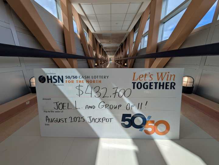 Geraldton workers take home Sudbury hospital draw worth $432,000