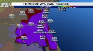 Humid forecast with storms ahead